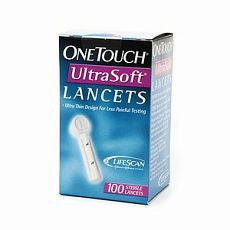 OneTouch Ultra Soft Lancets 100 ea