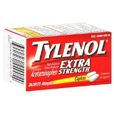 Tylenol Extra Strength Caplets 24's