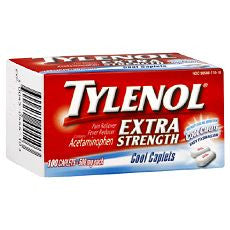 Tylenol Extra Strength Pain Reliever 100's