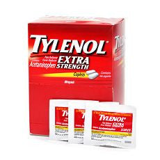 Tylenol Extra Strength Dispenser, Caplets 50 ea
