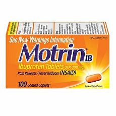 Motrin IB Motrin IB Caplets 100 ea
