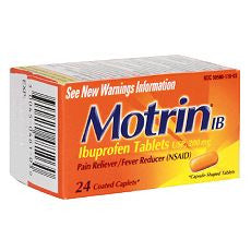 Motrin IB Pain Reliever/Fever Reducer, 200 mg - OutpatientMD.com