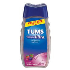 Tums Ultra Max Strength Antacid Assorted Berries
