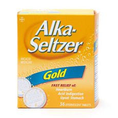 Alka-Seltzer Antacid Relief Gold Effervescent Tabs - OutpatientMD.com