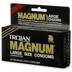 Trojan Magnum Lubricated Latex Condoms, Large Size - OutpatientMD.com