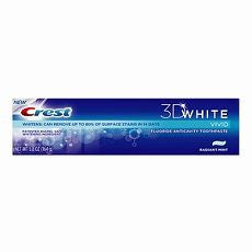 Crest 3D White Vivid Flouride Toothpaste 5.8oz