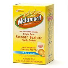 Metamucil Sugar Free Psyllium Fiber, Smooth Text