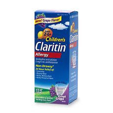 Claritin Children's, 24 Hour Allergy Relief, Grape - OutpatientMD.com