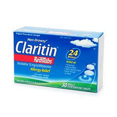 Claritin Non-Drowsy 24 Hour Allergy, RediTabs 30's