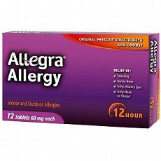 Allegra 12 Hour Allergy, Tablets 12 ea - OutpatientMD.com
