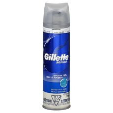 Gillette Series Shave Gel Sensitive Aloe 7 oz