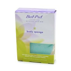Buf-Puf Double-Sided Body Sponge 1 ea