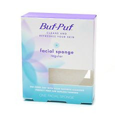 Buf-Puf Facial Sponge, Regular 1 ea
