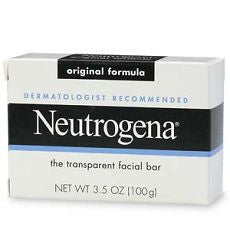 Neutrogena Transparent Facial Bar, Original Soap