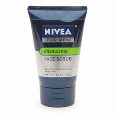 Nivea for Men Energizing Face Scrub 4.4 oz (125 g) - OutpatientMD.com