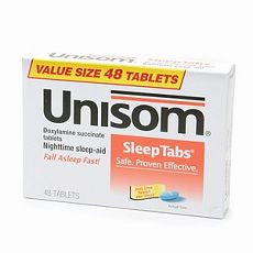 Unisom SleepTabs, Nighttime Sleep-Aid Tablets 48ea
