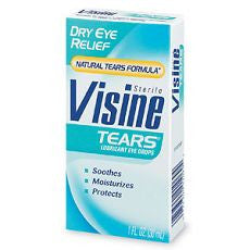 Visine Tears Lubricant Eye Drops 1 fl oz (30 ml) - OutpatientMD.com