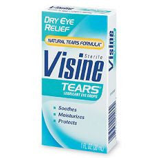 Visine Tears Lubricant Eye Drops 1 fl oz (30 ml)