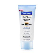 Neutrogena Sunblock, Ultra Sheer Dry-Touch SPF 70