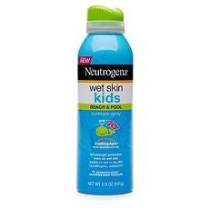 Neutrogena Wet Skin Kids Sunblock Spray, SPF 70