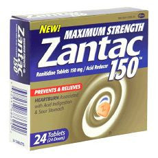 Zantac Maximum Strength Acid Reducer 150 mg
