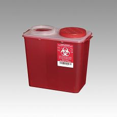 Sharps Containers Big Mouth 8Qt Red 20/Case - OutpatientMD.com