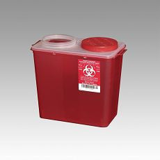 Sharps Containers Big Mouth 8Qt Red 20/Case