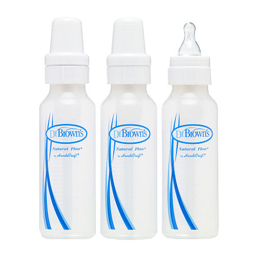Baby Bottle Polypropylene BPA Free 8oz 3-Pack - OutpatientMD.com