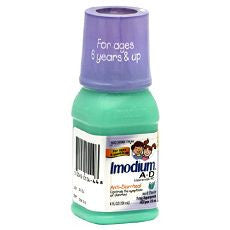 Imodium Anti-Diarrheal, Mint Flavor 4oz