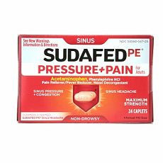 Sudafed PE Pressure + Pain Maximum Strength Caps - OutpatientMD.com