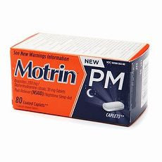 Motrin IB Motrin Caplets, PM 80 ea