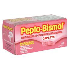 Pepto-Bismol Easy to Swallow Caplets 40 ea