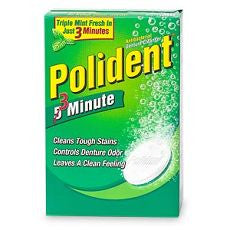 Polident Double Action Denture Cleanser Tablets 84