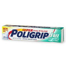 PoliGrip Denture Adhesive Cream, 2.4 oz (68 g) - OutpatientMD.com