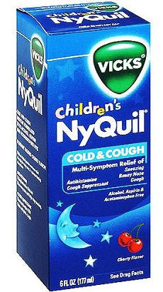 Nyquil Children's Cold & Cough Cherry Flavor