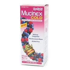 Mucinex for Kids Cold, Mixed Berry 4oz - OutpatientMD.com