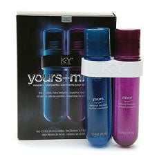 KY Yours+Mine Couples Lubricants 3 fl oz