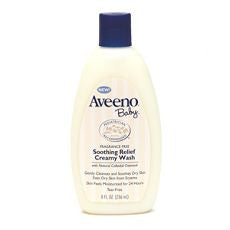 Aveeno Baby Soothing Relief Creamy Wash, 8 fl oz