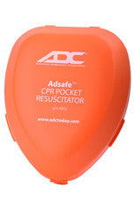 CPR Pocket Resuscitator with Case (Orange)