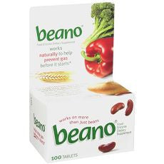 Beano Food Enzyme Dietary Supplement, Tablets 100 - OutpatientMD.com