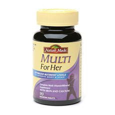 Multi For Her, Multi Vitamin/Mineral Supplement - OutpatientMD.com