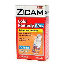 Zicam Cold Remedy Plus Oral Mist, Arctic Mint 1 oz