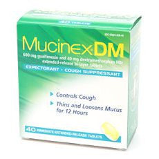 MucinexDM Expectorant, Cough Suppressant, 600 mg