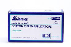 Cotton Tipped Applicators 3"