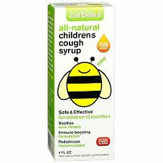 ZarBee's All-Natural Children's Cough Syrup,Cherry