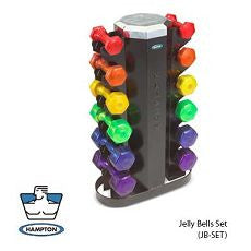 Jellybells Dumbbell Set with Rack - OutpatientMD.com