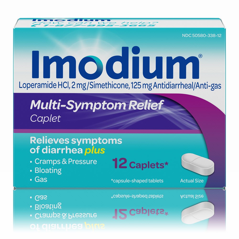 Imodium Advanced Multi-Symptom Relief Caplets 12's