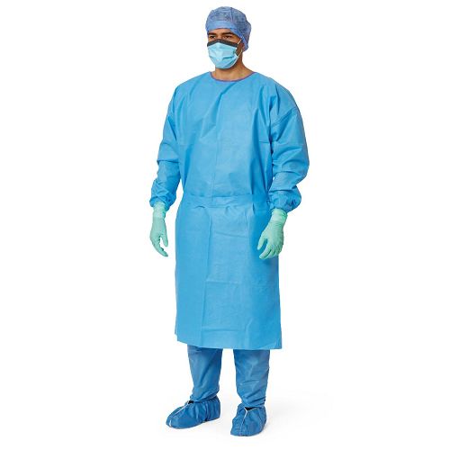 Isolation Gown, Level 3, Blue, 100