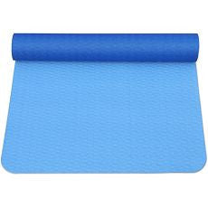 Workout Mat Rollup Blue