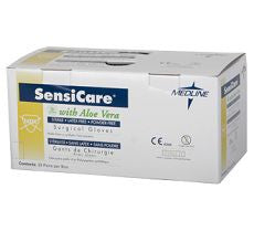 Glove Surgical SensiCare® with Aloe, Size 8.0